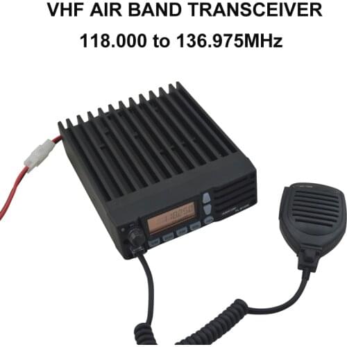 VHF AIR BAND Mobile Radio 118.000-136.975MHz MOBILE TRANSCEIVER Vehicle Car Two-way Radio walkie talkie FL-M1000A