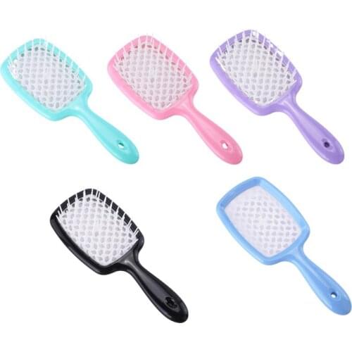Tangled Hair Brush Salon Hair Styling Tools Large Plate Combs Massage Hair Comb Hair Brushes Girls Ponytail Comb