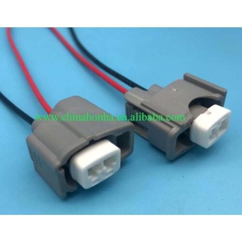 10/20/50/100 pcs/lots 90980-11875 Injector Connector adaptor & Ignition Coil Connector wiring harness with 18AWG 15 cm wire