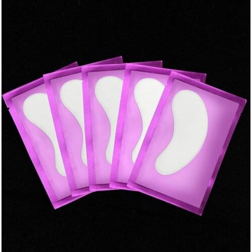 100Pairs Eyelashes Gel Patch Grafting Eyelash Under Pads Eye Patches For Eyelash Extension Paper Sticker Wraps Makeup Tools