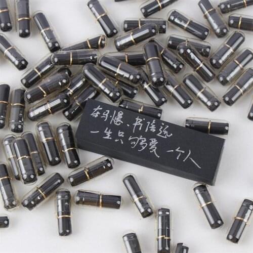 80pcs Love Letter Message Capsule Gift Wedding Birthday Festival Party Favors Small Note Girlfriend Boyfriend Surprised Supplies