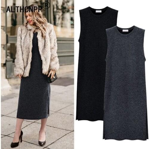 Модные трикотажные платья ALTHCNPP China At AliExpress