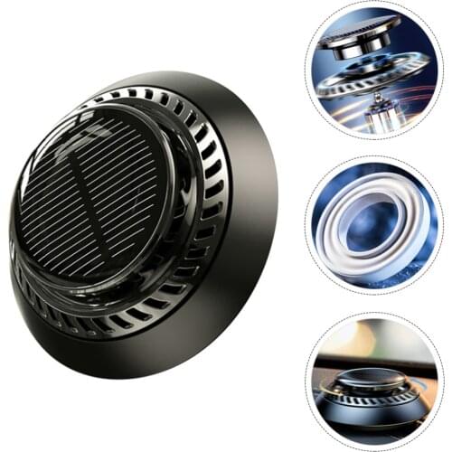 Solar-powered Car Aromatherapy Diffuser Car Air Freshener Mini Interior Decor