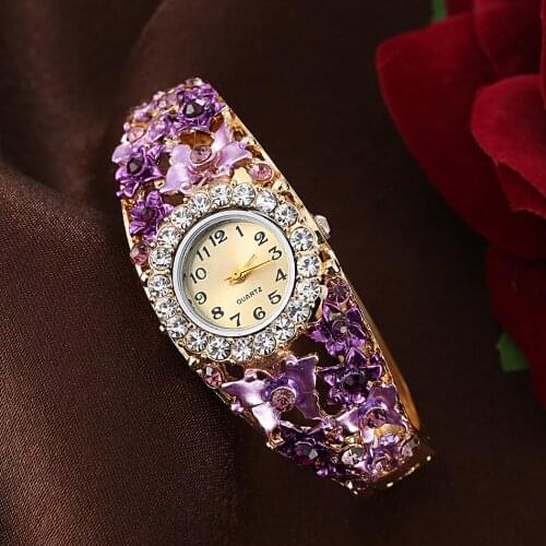 Women Watches Top Brand Luxury 2020 Bracelet Watches Dress Wristwatches Rhinestone Dial Ladies Small Clock zegarek damski