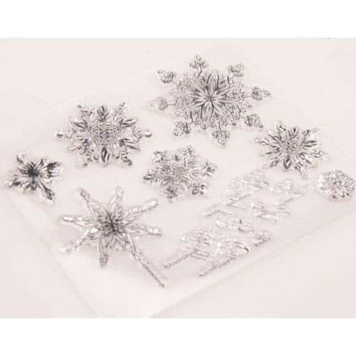 Flowers Silicone Clear Seal Stamp DIY Scrapbooking Embossing Photo Album Decorative Paper Card Craft Art Handmade Gift