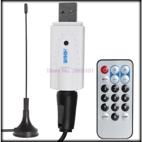 By dhl or ems 50pcs DVB-T DAB FM RTL2832U E4000 R820T 25MHz - 1700MHz (SDR E4000 Upgrade Verion) for Win 8