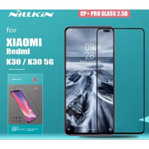 For Xiaomi Redmi K30 Glass Nillkin CP+ Pro Full Cover 2.5D Tempered Glass Screen Protector for Xiaomi Redmi K30 5G HD Glass Film