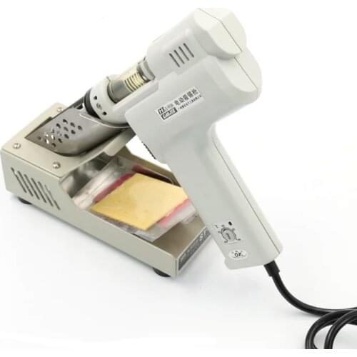 110V /220V Electric Vacuum Desoldering Pump Solder Sucker Gun 90W，heating core suction tin S-993A torch core iron core