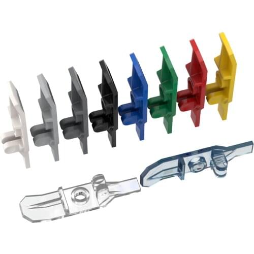 BuildMOC 6120 99774 1x4 x 0.8 mini, hinged snowboard For Building Blocks Parts DIY Construction Crea