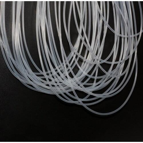 Multi Specification Silicone Tube ID 0.5-4mm to OD 1-8mm Food Grade High Transparent Silica Gel Hose Capillary