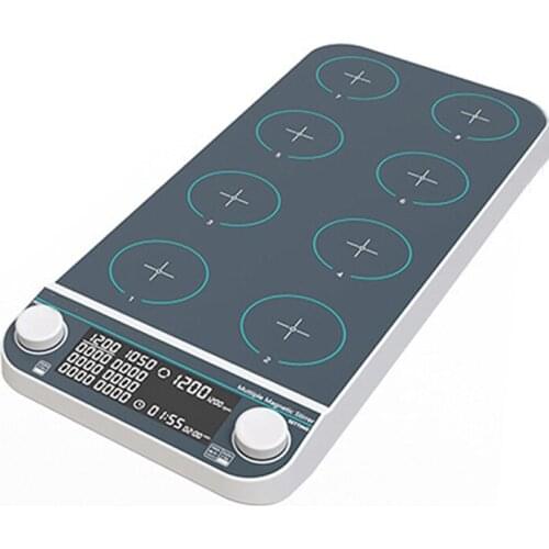 MSC5r-9r 135W Multi-Position Magnetic Stirrer 1500rpm 1L Electric Magnetic Stirrer Laboratory LCD Digital Display Magnetic Mixer