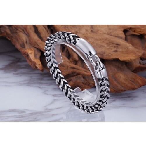 Fashion Link Chain Bracelet For Woman & Men Stainless Steel Arrow Shaped Charm Hand Chain Bracelets Male Jewelry Gift