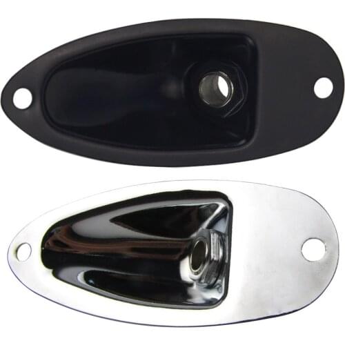 NEW Boat Style 1/4" 6.35 Guitar Jack Output Input Jack Plug Socket For Electric Guitar