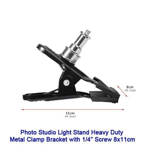 New PHOTO STUDIO LIGHT STAND CLAMP Photographic Lighting