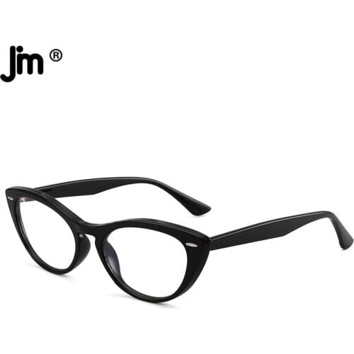 JM Cat Eye Blue Light Glasses for Women Computer Anti Blue Ray Glasses Frame
