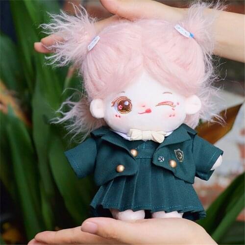 Limit Idol Kpop Star Official Original Plush Doll 20cm Figure Toy Change JK Uniform Suit Clothes Outfit Anime Cos Cute C Rua