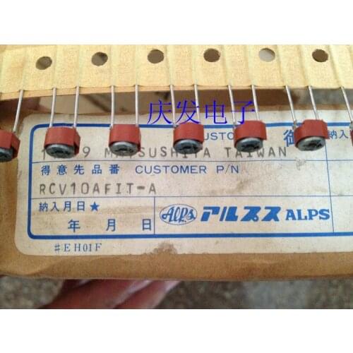 Original new 100% RCV10AFIT-A row with 2pin long fine-tuning adjustable capacitor 10PF (Inductor)