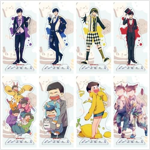Osomatsu San Mr. Karamatsu Ichimatsu Anime Acrylic Stand Figure Desk Decor Collection Model Toy Gifts Cosplay