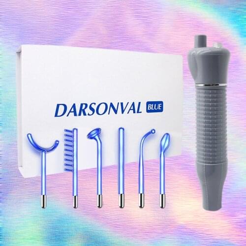 Handheld High Frequency Machine Electric Therapy Wand Skin Tag Spot Acne Treatment Beauty Massager