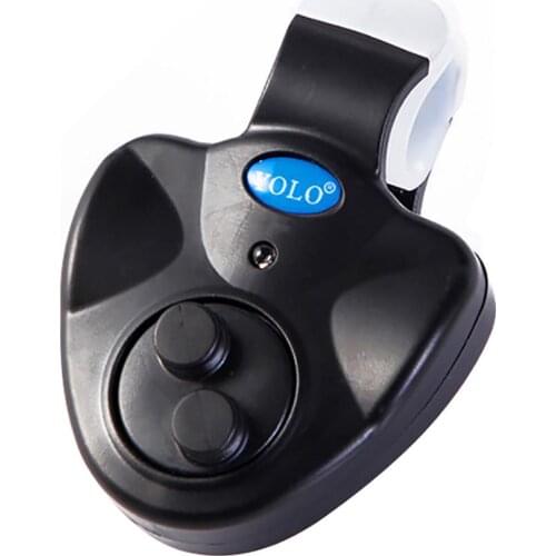 Fishing Fish Bite Alarm Electronic-Buzzer on Fishing Rod with Loud Siren Daytime Night Indicator With Battery