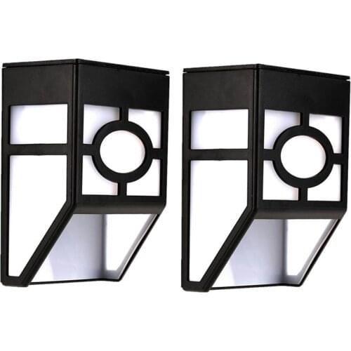 LED Solar Power Garden Wall Light Retro Solar Outdoor Lamp Waterproof Yard Path Street Landscape Decor Lighting Auto Turn On/Off