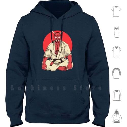 The Oni hoodies Bjj Brazilian Jiu Jitsu Bjj Lifestyle Mixed Martial Arts Oni Japan Martial Arts