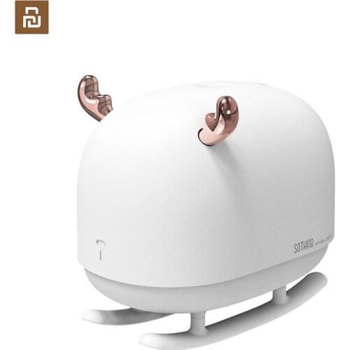 XIAOMI Youpin Smart Home 260ML Fawn Humidifying Lamp USB Home Air Humidifier Mini Portable Air Purifier Atmosphere Night Light