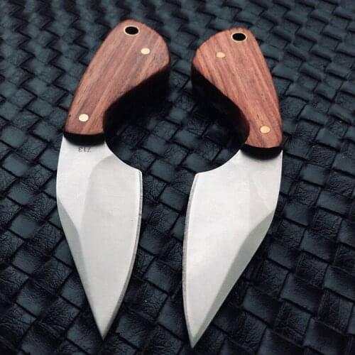 High Quality Pocket Tactical Knives Fixed Blade Survival Rescue EDC Tools Outdoor MINI Portable Combat Hunting Camping Knife