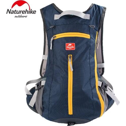 15L Outdoor Breathable Waterproof Nylon Fabric Cycling Backpacks Travel Backpack Daily Bag With Helmet Cap Cover 5Colors