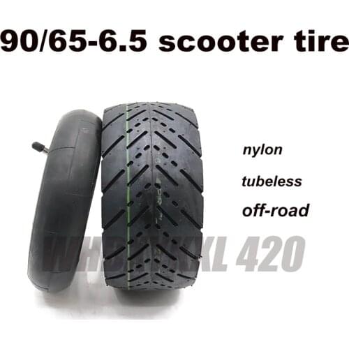 90/65-6.5 CST nylon non-slip Inflatable outer and inner tire suitable for 11 inch electric off-road motorcycle scooter
