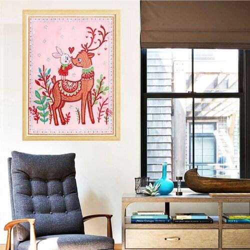 Santa Claus Diamond Painting Snowman Diamond Mosaic Winter Diamond Embroidery 5D DIY Cross Stitch Home Decoration Christmas Gift