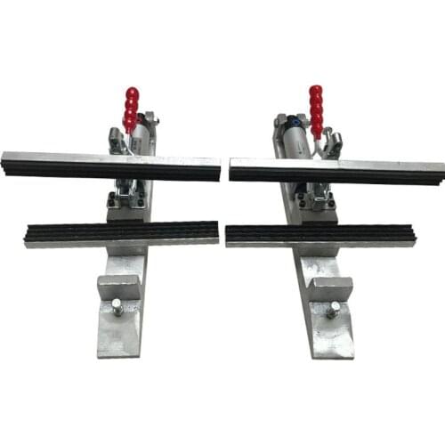 Pneumatic Screen Stretching Machine 4# Manual Clamp Chuck Stretcher L300*W300mm Printing Plate Cast Steel