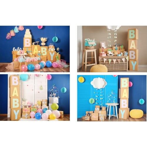 Baby home decor birthday party supply backdrop for photography photo shoot background indoor interior kids studio props fabric
