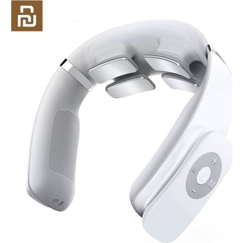 Mijia Jeeback G3 Electric Cordless Neck Massager Tens Pulse Relieve Neck Pain 4 Head Vibrator Heating Cervical Massage Health