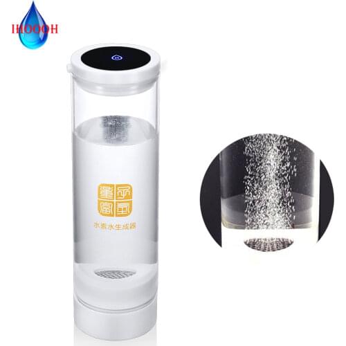Hydrogen-Rich Generator Water Bottle H2 O2 Separation Cup Titanium Electrolysis Postpone Aging Detoxify And Nourishing Gift