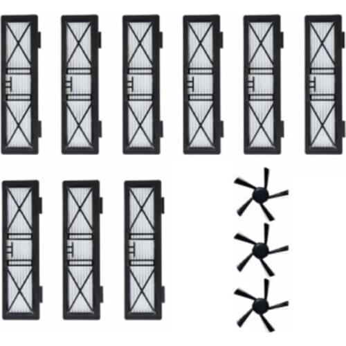 HEPA Filter 5-Arm Side Brush for Neato Botvac D7 D3 D4 D5 D6 Connected D70-D85 Spare Parts Vacuum Accessories