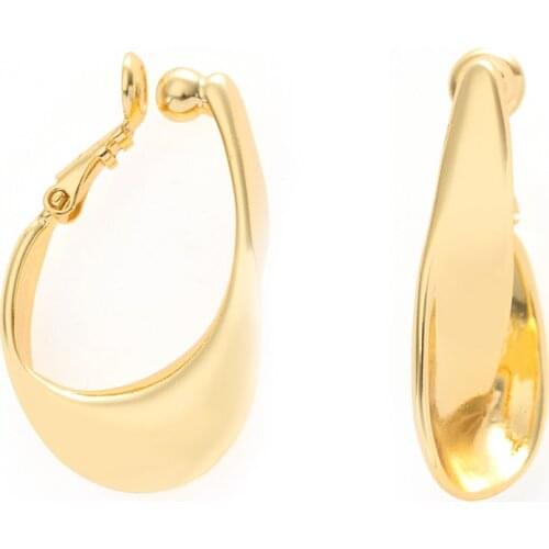 Jaeeyin 2020 New Trend Hammered Earrings Irregular Metal Basket Geometric Hoop Gold Color Statement Punk Earrings New Year Gift