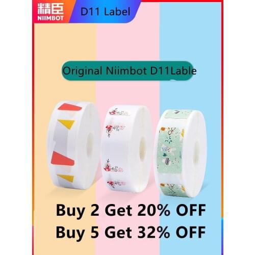 Niimbot D11 / D110 Adhesive Label Laser Printer Inkjet Sheet Printing Paper Coder Price Paper Product Price Paper Label Pocket