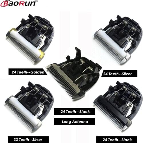Original Ceramic Titanium Plated Blade Head for BaoRun Men/Pet Dog Hair Clipper Grooming Trimmer P2 P3 P6 P7 P9 X6 X7 A6S S1 938