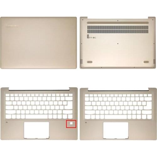NEW Laptop For Lenovo Ideapad 720S-14 720S-14IKB Lcd Back Cover/Palmrest/Bottom Case Top Cover Gold