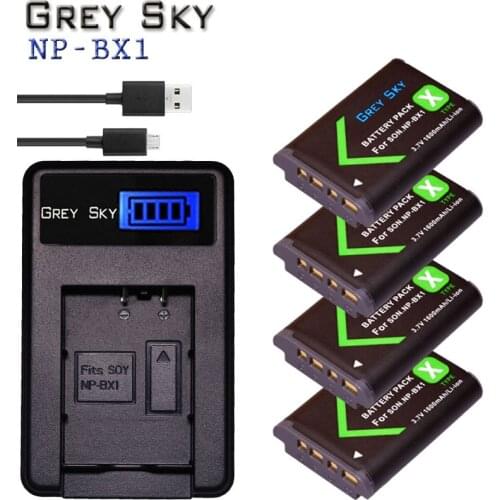 NP-BX1 NPBX1 NP BX1 Battery &LED charger for sony alpha WX350 RX100 FDR-X3000 AS100V HX400 HX60 GWP88 HDR-AS300R DSC RX1 Camera