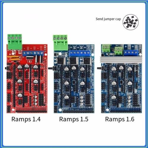 Ramps 1.4 1.5 1.6 3D Printer parts Control Board A4988 Drv8825 Driver Expansion Board Accessories With Heatsink Upgraded Sellers