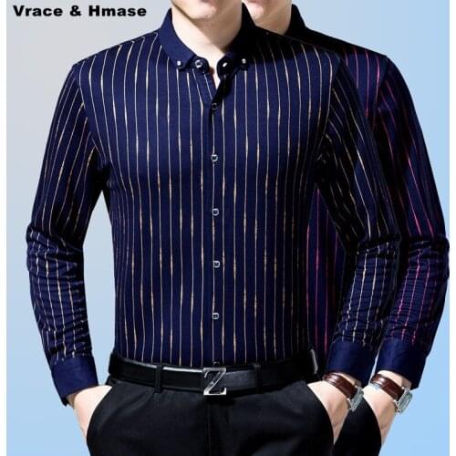 High-quality mercerized cotton wash and wear long sleeve shirt Spring&Autumn 2017 New Korean style fashion slim men shirt M-XXXL