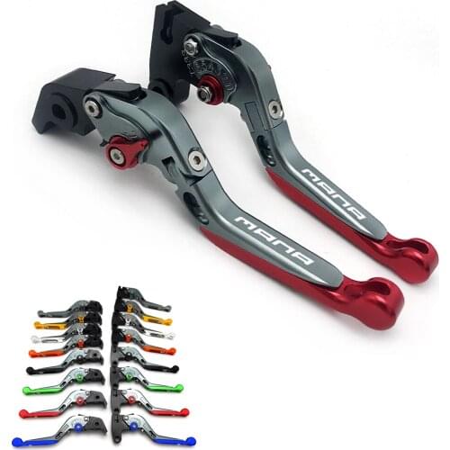 Motorcycle Folding Extendable CNC Adjustable Clutch Brake Levers For Aprilia MANA BRAKE ONLY 2007-2012 2008 2009 2010