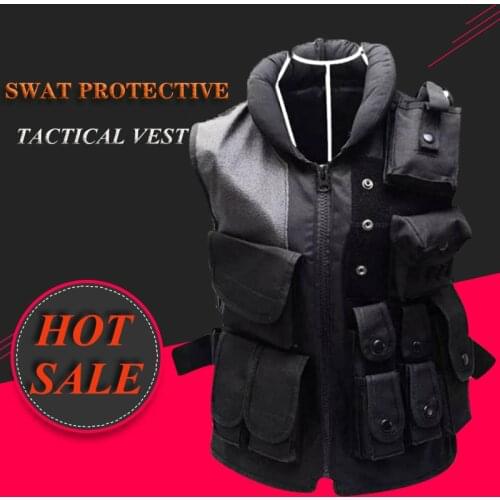 Tactical Molle Airsoft Hunting Vest Body Armor Combat Assault Plate Carrier Swat Military Modular Security Mens Field Jacket