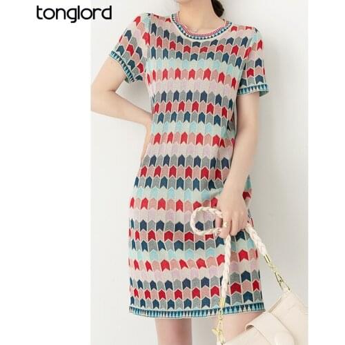 Прямые летние платья Tonglord China At AliExpress