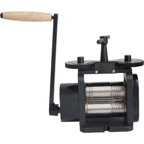 Manual Jewelry Rolling Mill Machine Combination Rolling Mill Machine Roller Jewelry Tabletting Processing Equipment 110mm/130mm