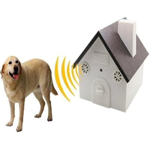 Outdoor Dog Dark Control Anti Barking Device Bark Box Outdoor Dog Repellent Device With Adjustable Ultrasonic Level Control Safe