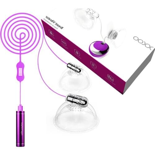 Vibrating Nipples Clitoris Stimulator Sex Toys For Women Nipples Sucking Vibrator Breast Massager Intimate Goods USB Charging