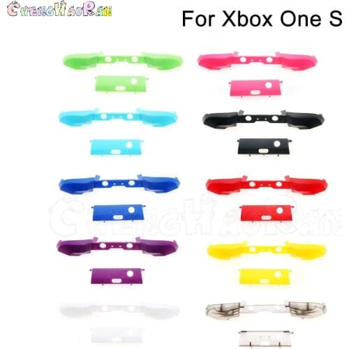 12color choose For Xbox One S Replacement Bumper Trigger Buttons LB RB LT RT Mod Kit For Xbox One Slim Controller Custom Cover